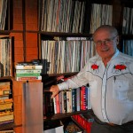 Lynn Russwurm and his record collection