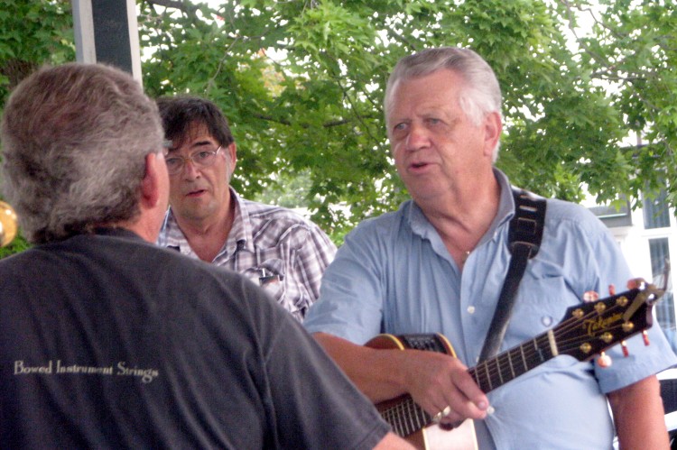 Larry Mercey in Gore Park, 2010