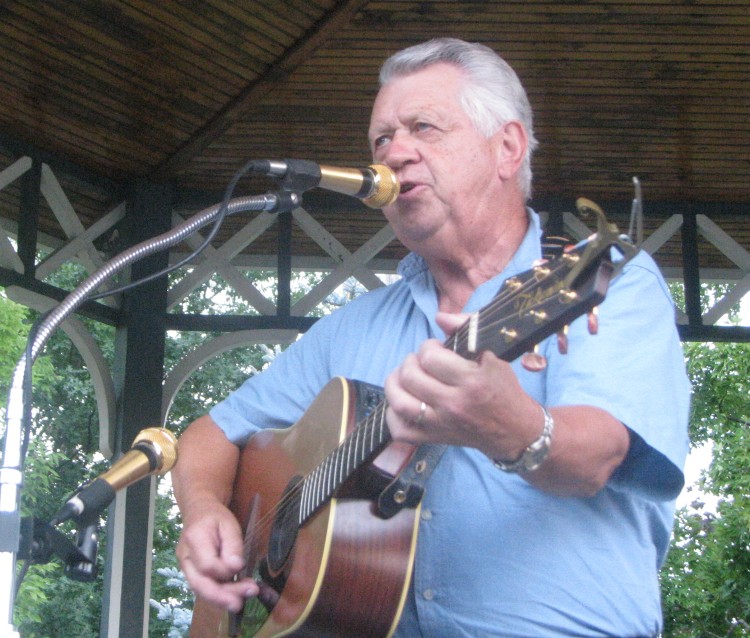 Larry Mercey in Gore Park, 2010